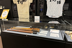 特集展示「野球のひみつ」